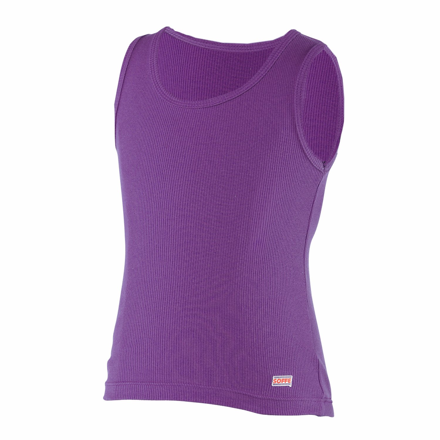 Soffe Girls' Core Essentials Boy-Beater Tank Top