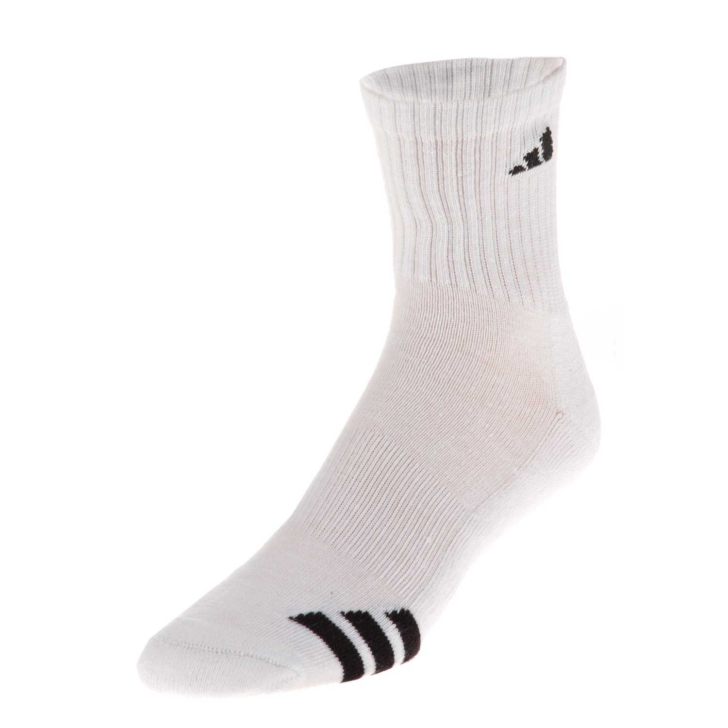 adidas Men's Cushioned 3-Stripe Half Crew Socks 3-Pack