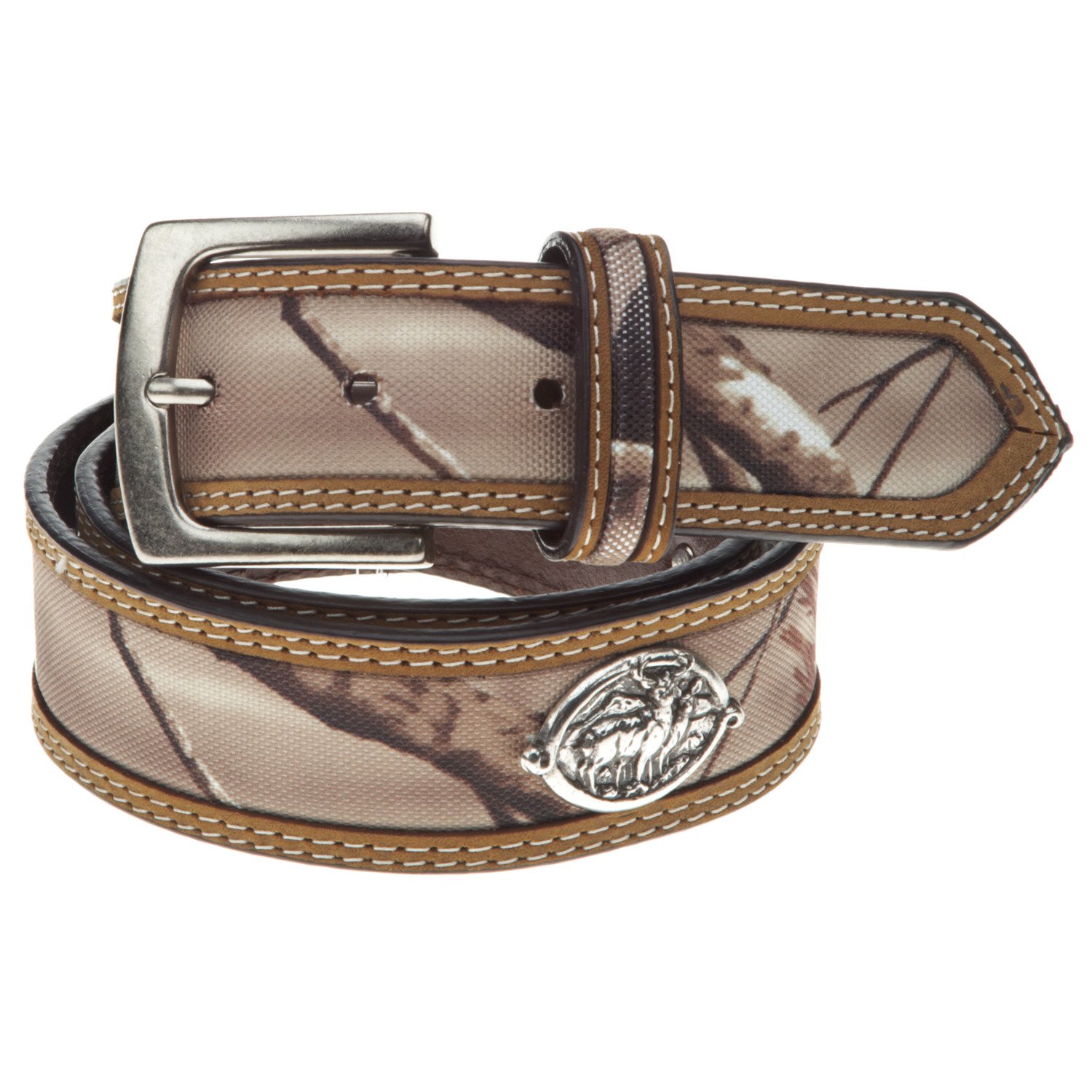 Magellan Outdoors Men's Camo Deer Concho Belt