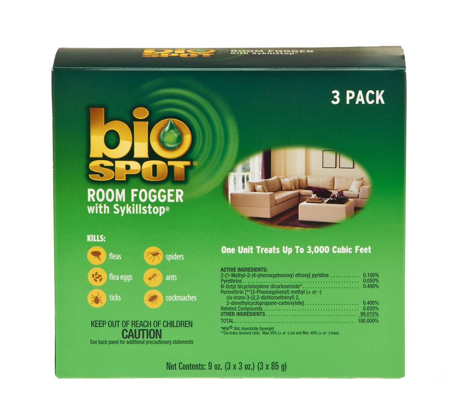 Farnam 3 oz. Bio Spot Foggers 3-Pack