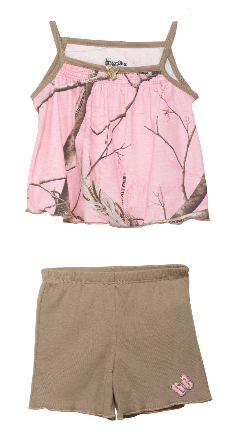 Lil' Magellan Infant Girls' Cami and Short Set