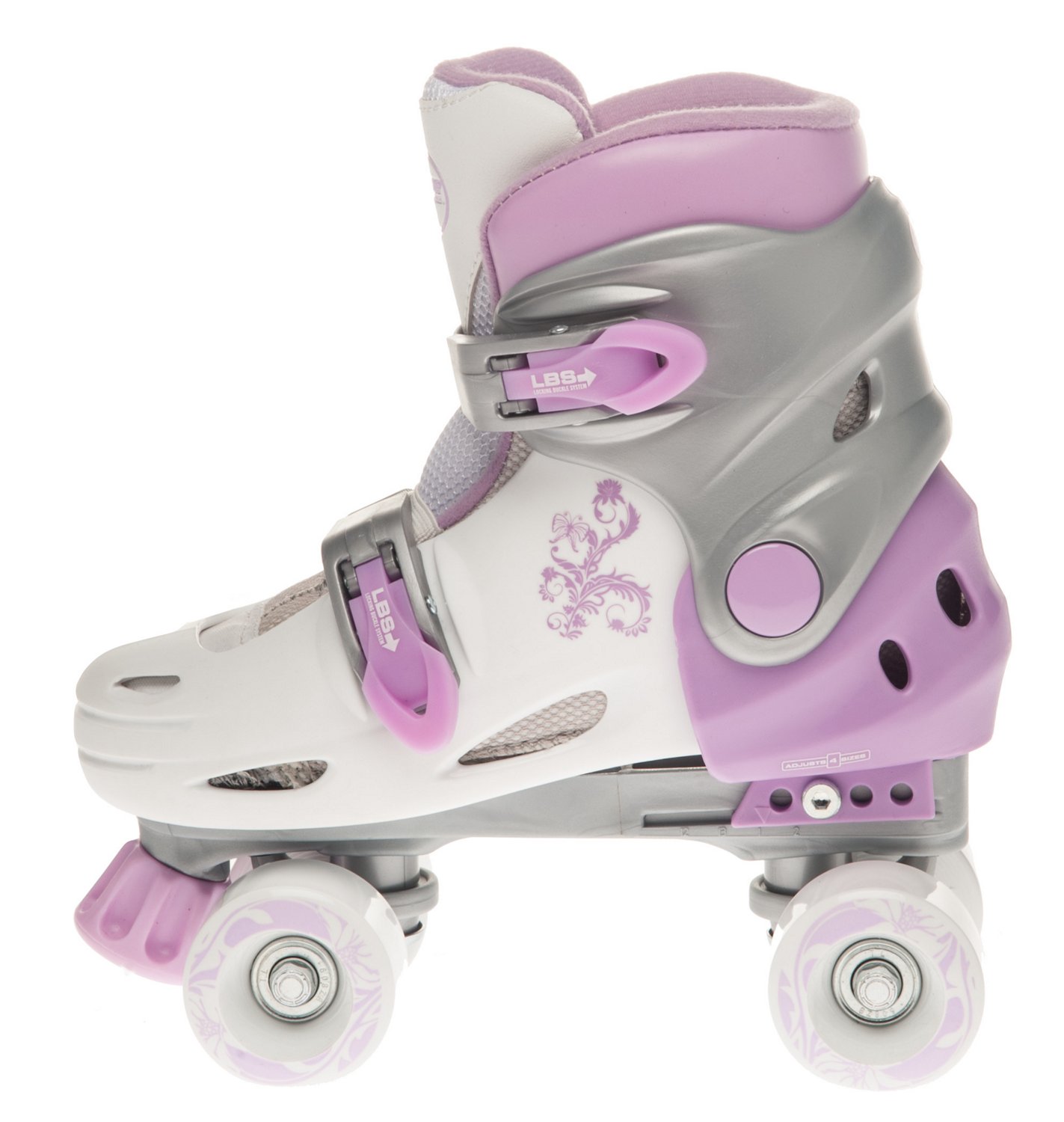 Ozone 500® Girls' Lite Mite II Expandable Quad Skate Set