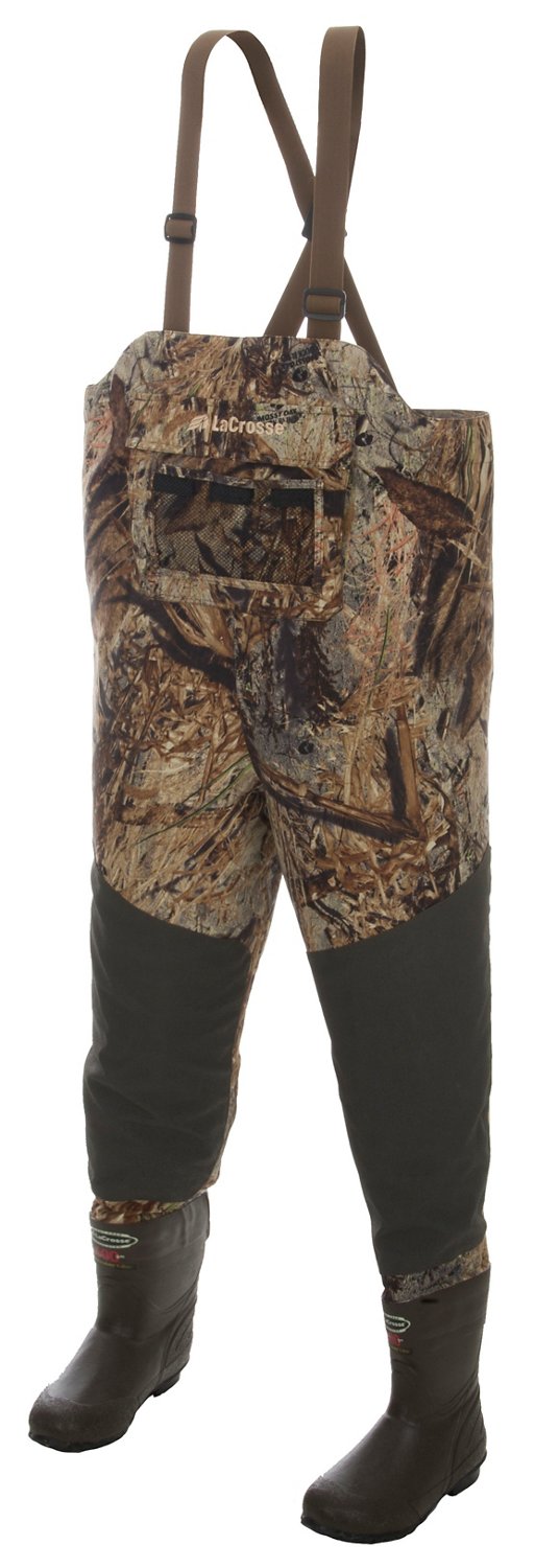 LaCrosse® Men's Alpha Swampfox Mossy Oak® Duck Blind® 600-Gram Boot-Foot Wader