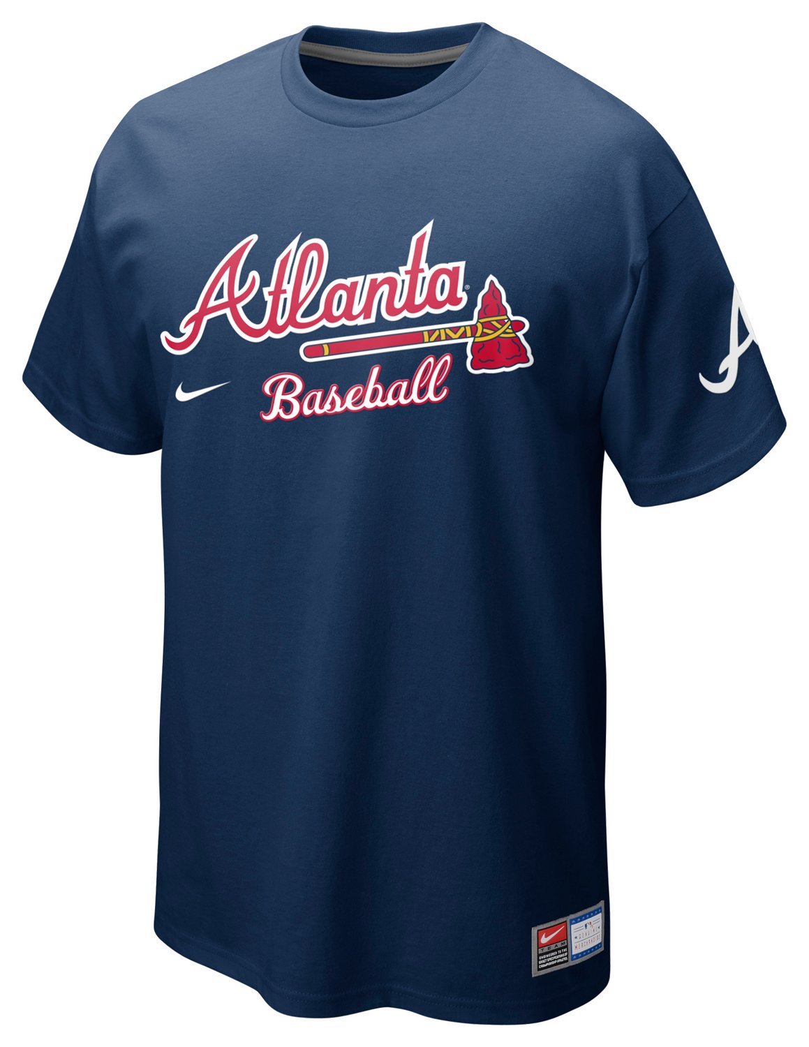 Nike Men's Atlanta Braves MLB Away Practice T-shirt