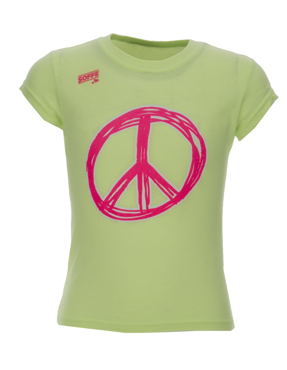 Soffe Girls' Short Sleeve Tissue T-shirt