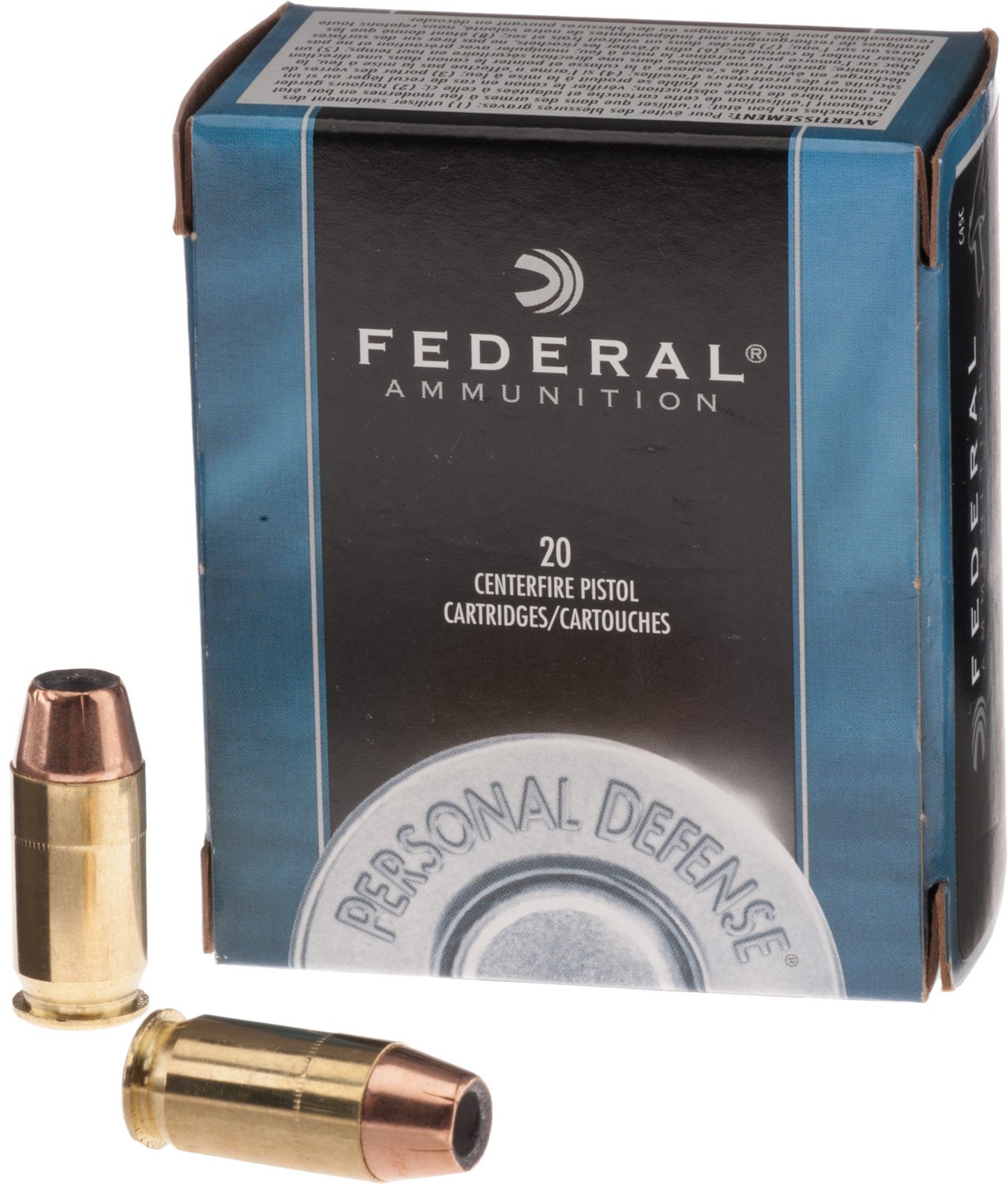 Federal Premium® Personal Defense® .45 Automatic 185-Grain Centerfire Pistol Ammunition