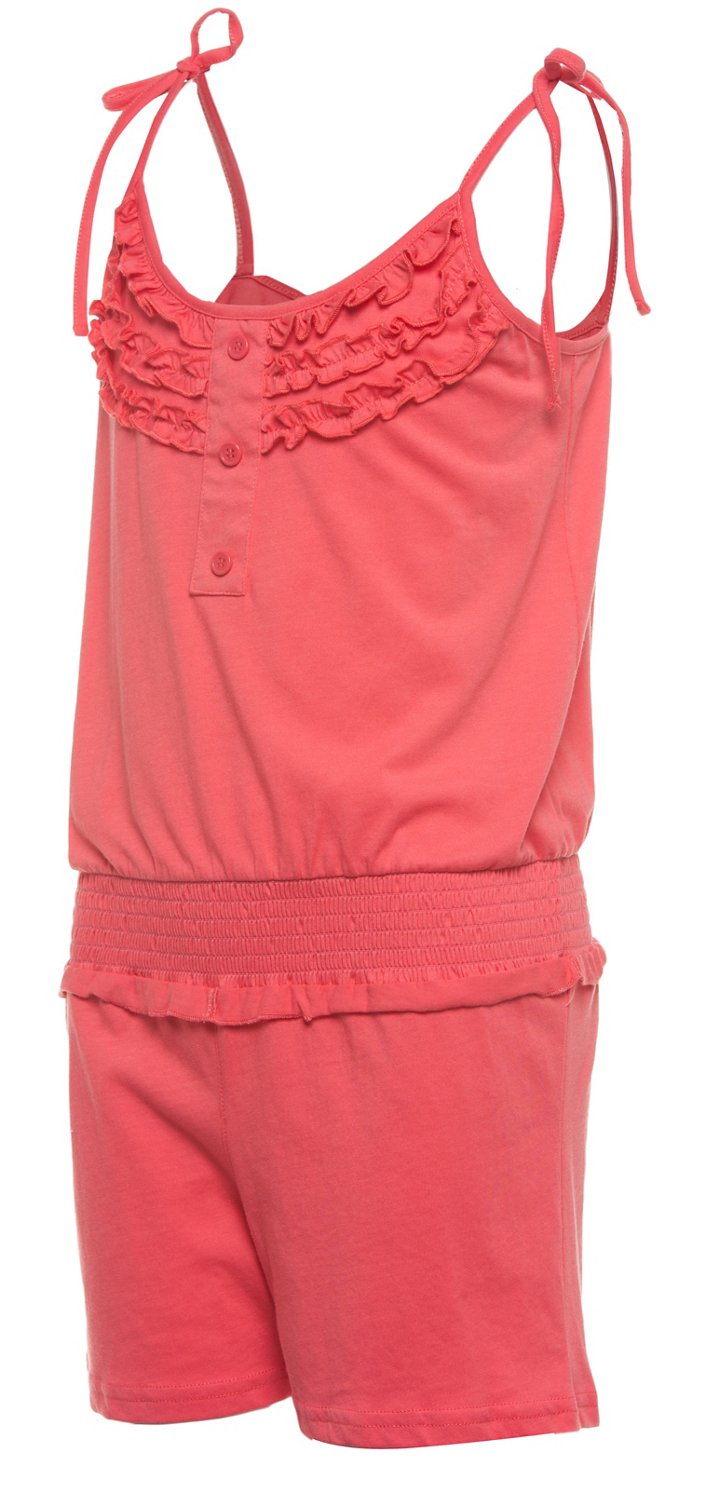 O'rageous® Girls' Romper with Placket