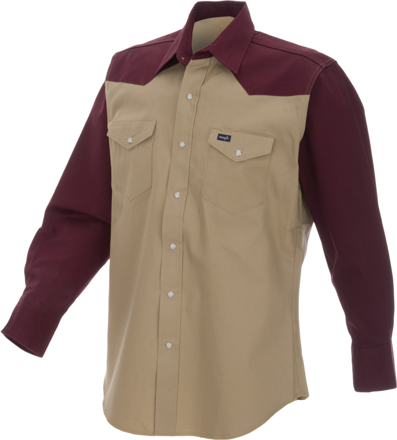 Wrangler® Men's Colorblocked Work Shirt