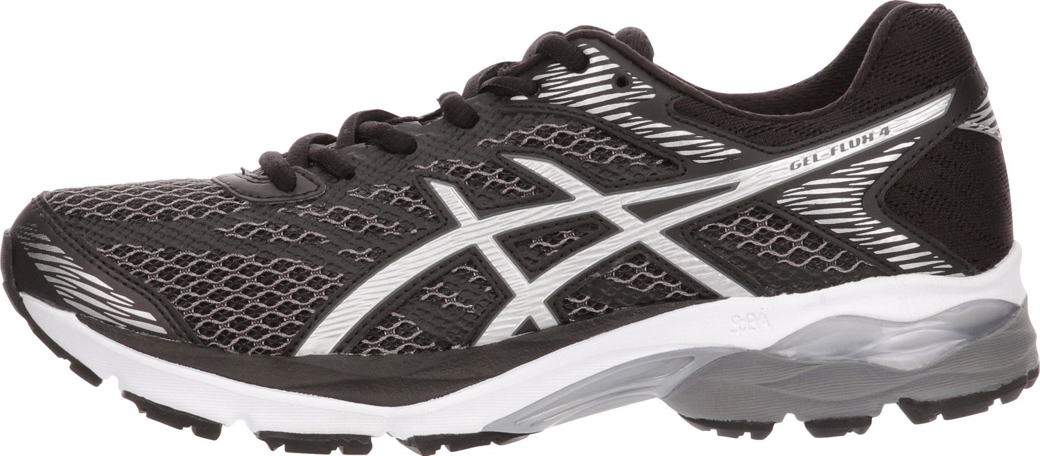 asics gel flux 4 women's black