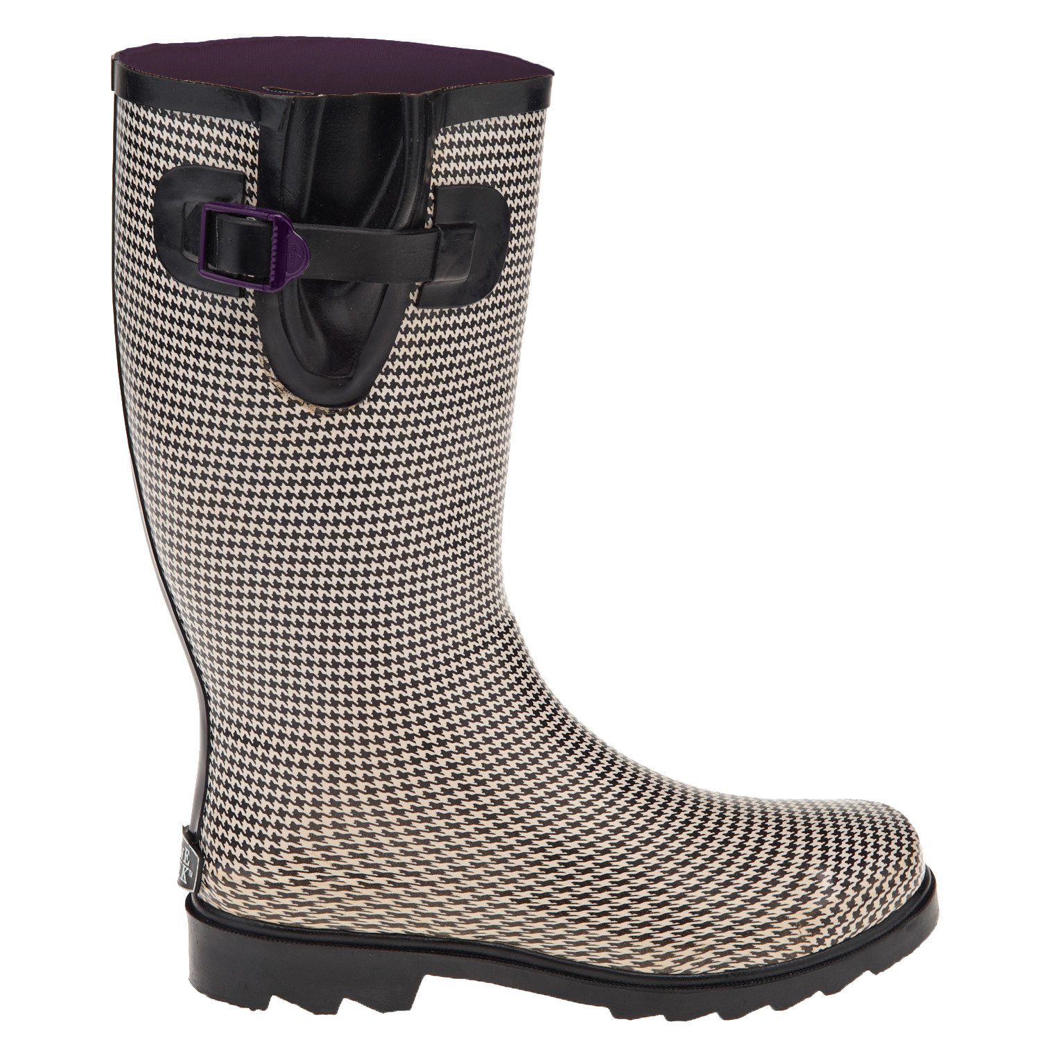 Stone Creek™ Women's Houndstooth Rubber Boots