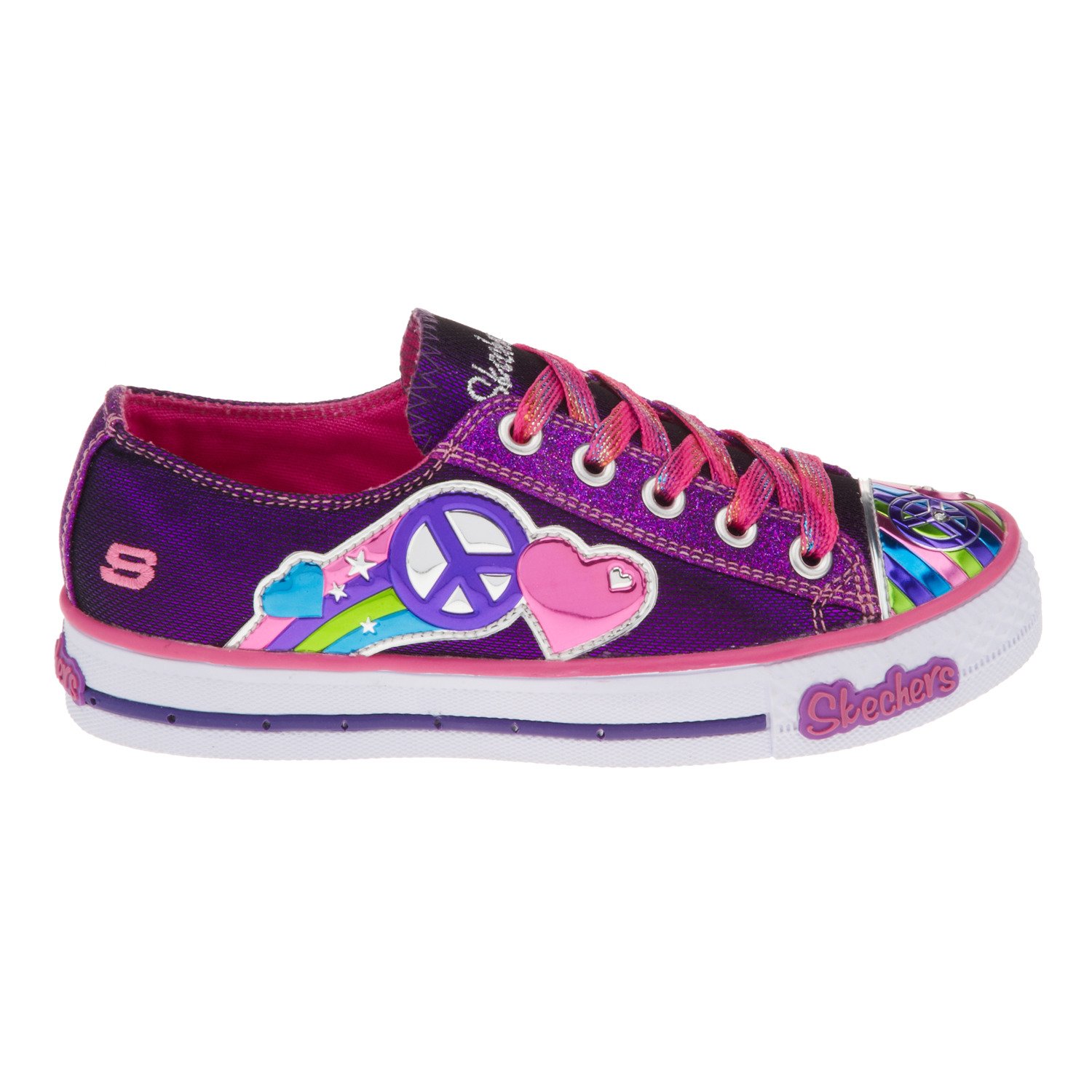 SKECHERS Girls' Limelights Athletic Lifestyle Shoes