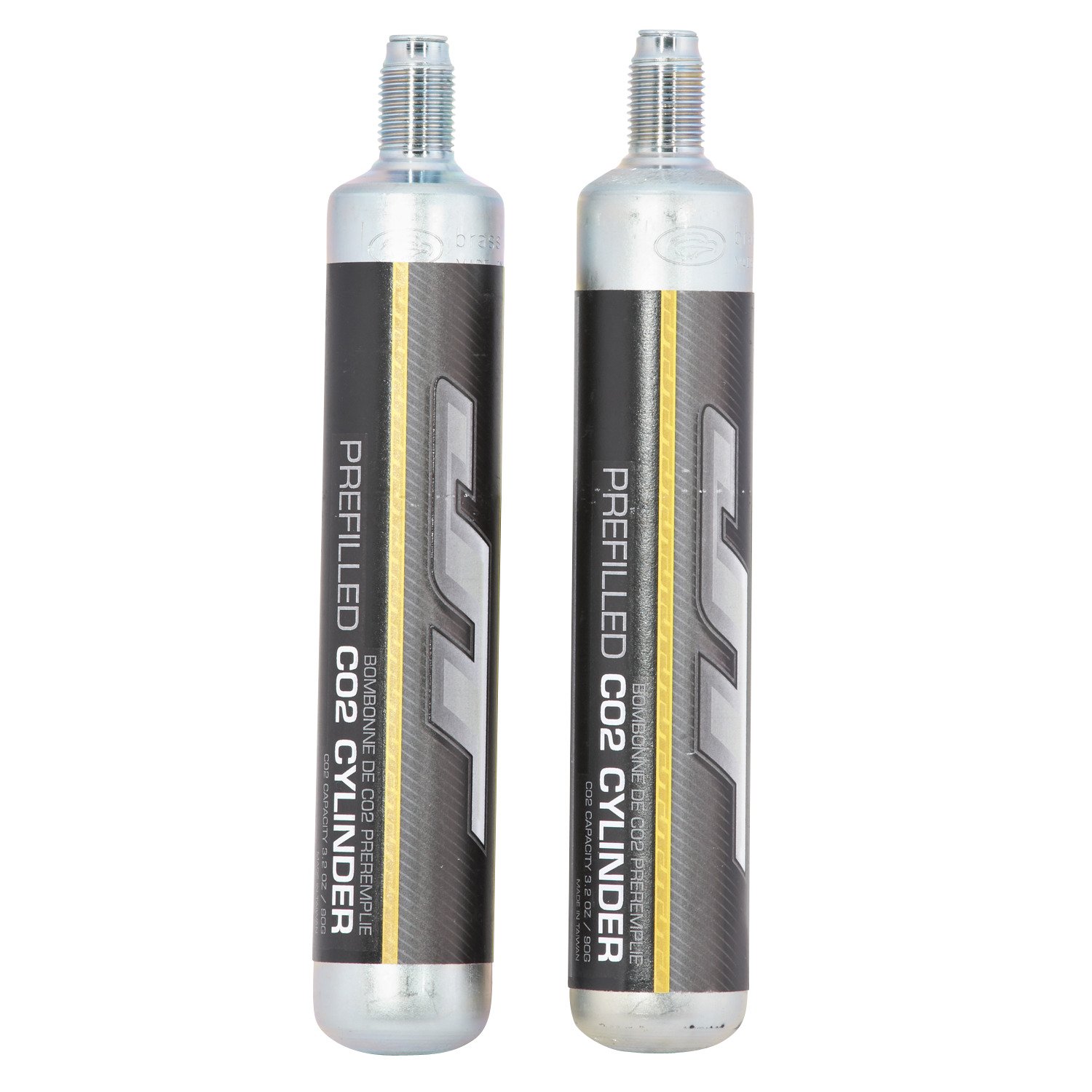 JT Sports 90-Gram Prefilled COâ Cylinders 2-Pack