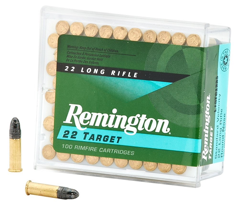 Remington Target .22 LR 40-Grain Rimfire Rifle Ammunition