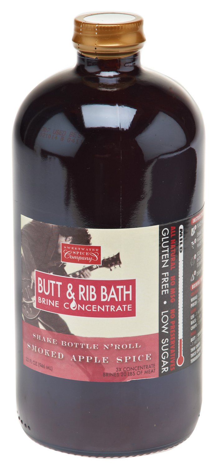 Sweetwater Spice Co. 32 oz. Smoked Apple Spice BBQ Bath Brine Concentrate