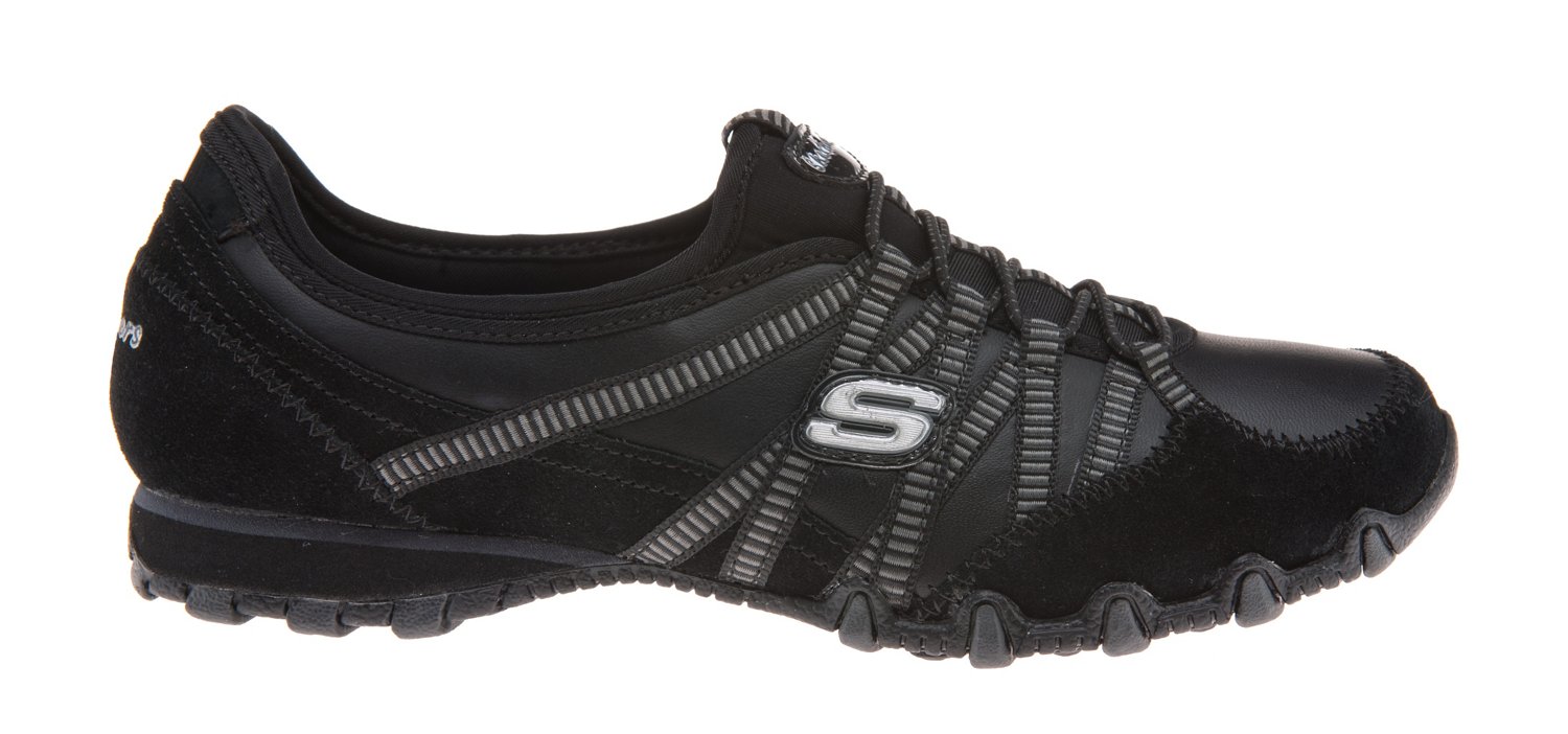 SKECHERS Women's Bikers Dream Come True Bungee Casual Shoes thumbnail