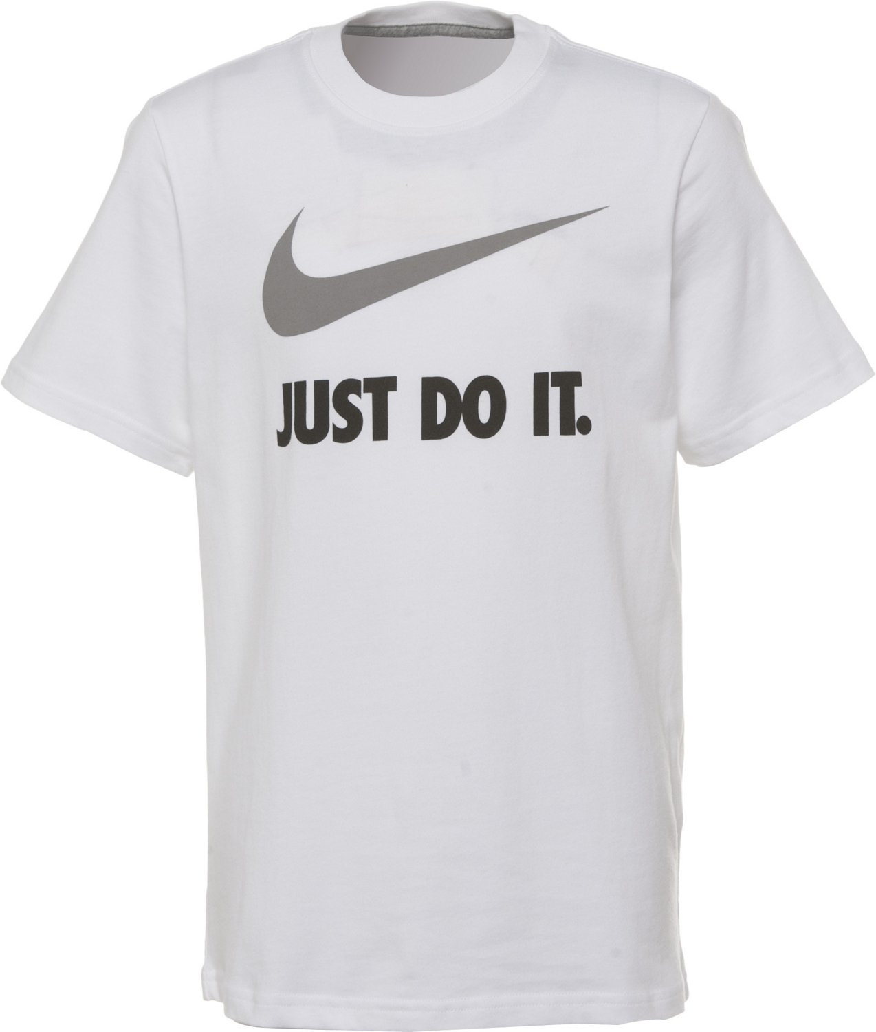 Nike Boys' QT Just Do It Swoosh Short Sleeve Crew T-shirt