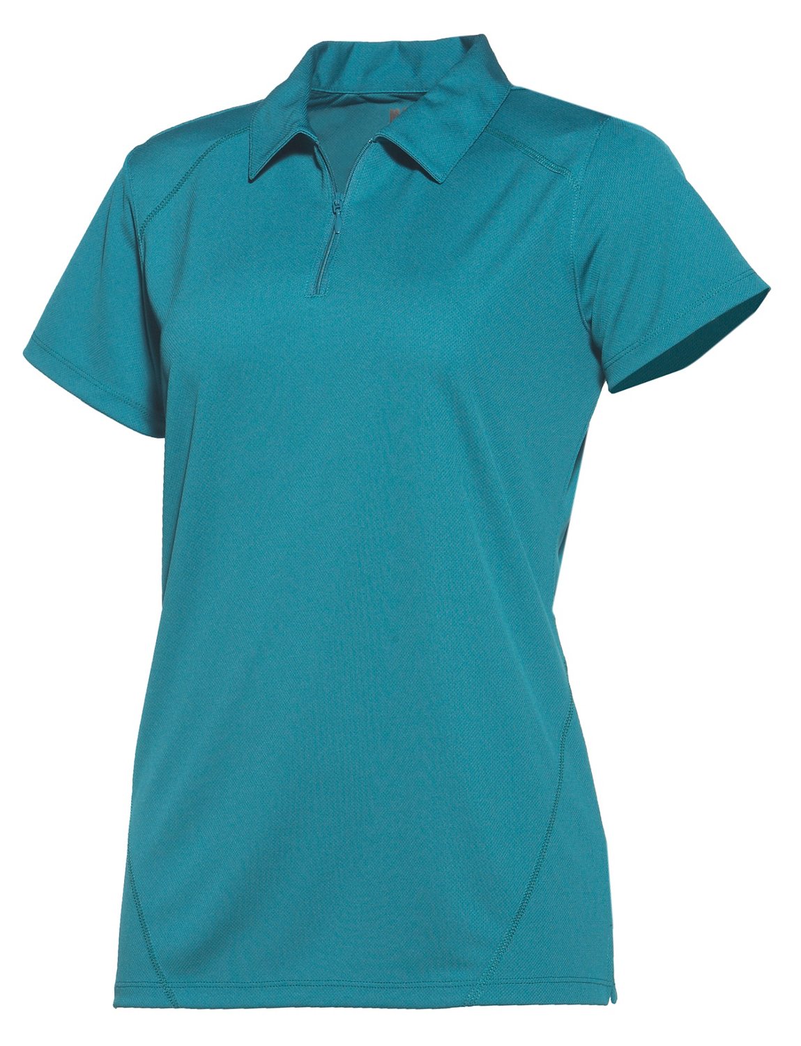 Magellan Outdoors Women's Short Sleeve 1/4 Zip Performance Polo thumbnail