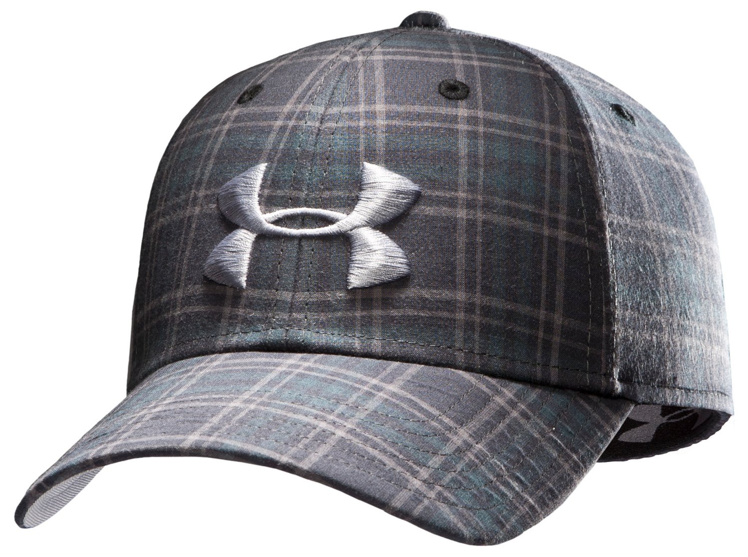 Under Armour® Men's Dance Floor Plaid Stretch Fit Golf Cap