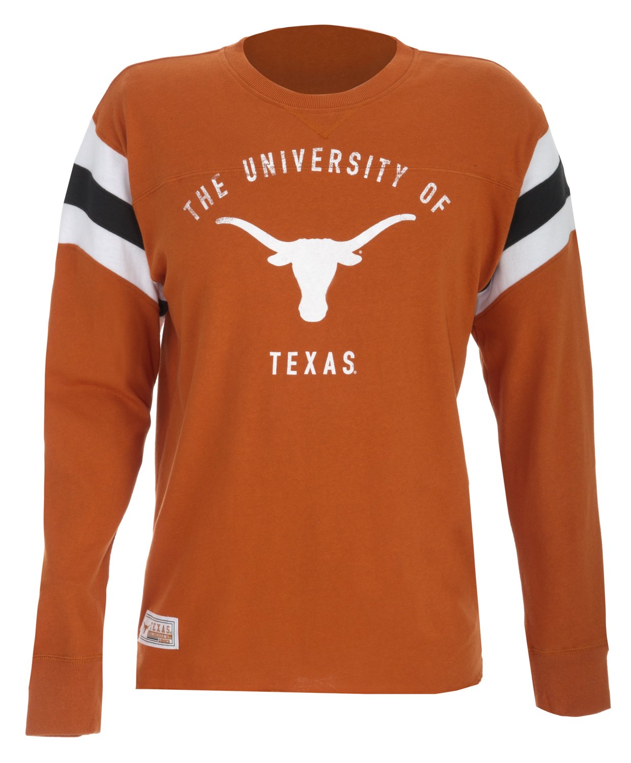 Majestic Men's University of Texas Section 101 Campus Legacy Pigskin Power T-shirt