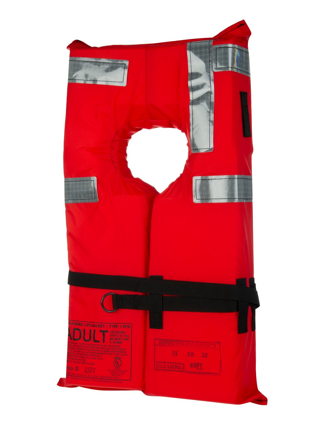 KENT Adults' Type I Universal Collar-Style Life Jacket