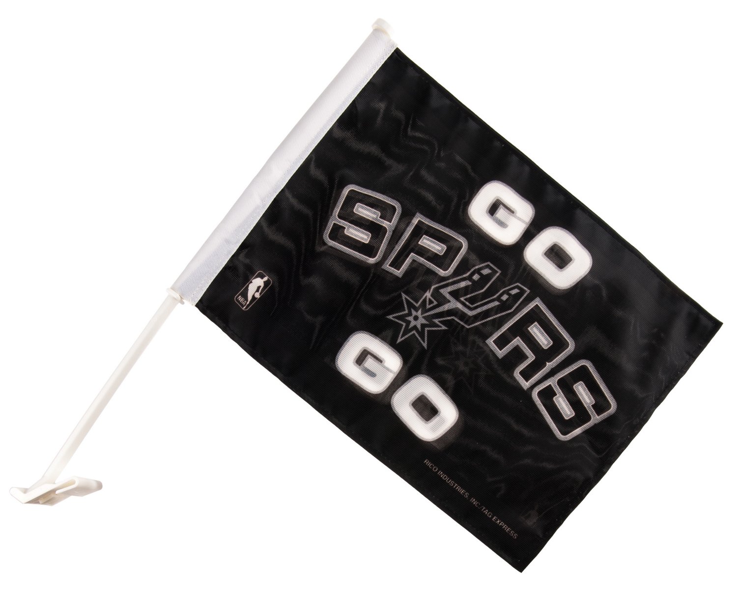 Tag Express San Antonio Spurs Go Spurs Go Car Flag