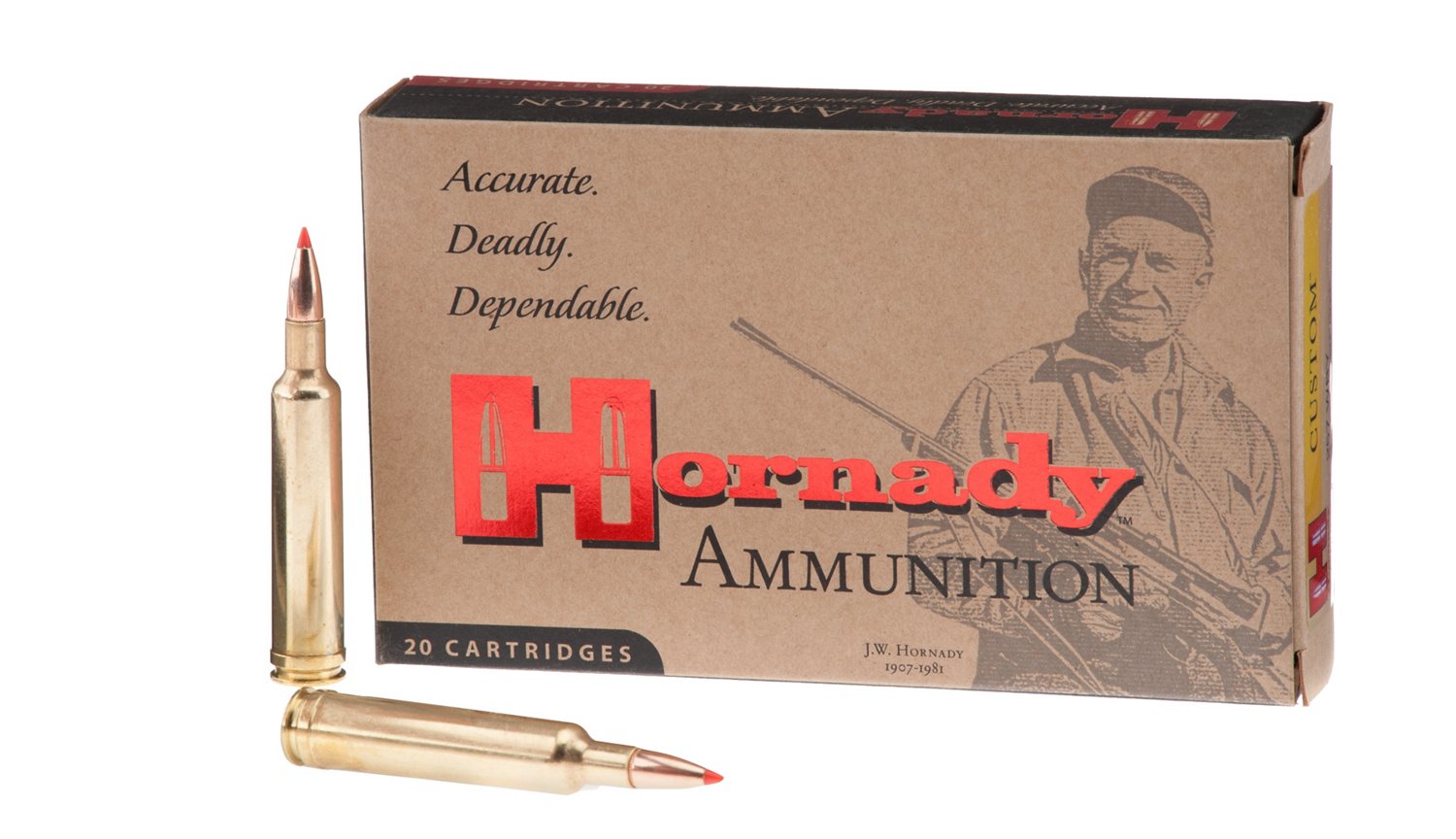 Hornady InterBond® .257 Weatherby Mag 110-Grain Centerfire Rifle Ammunition