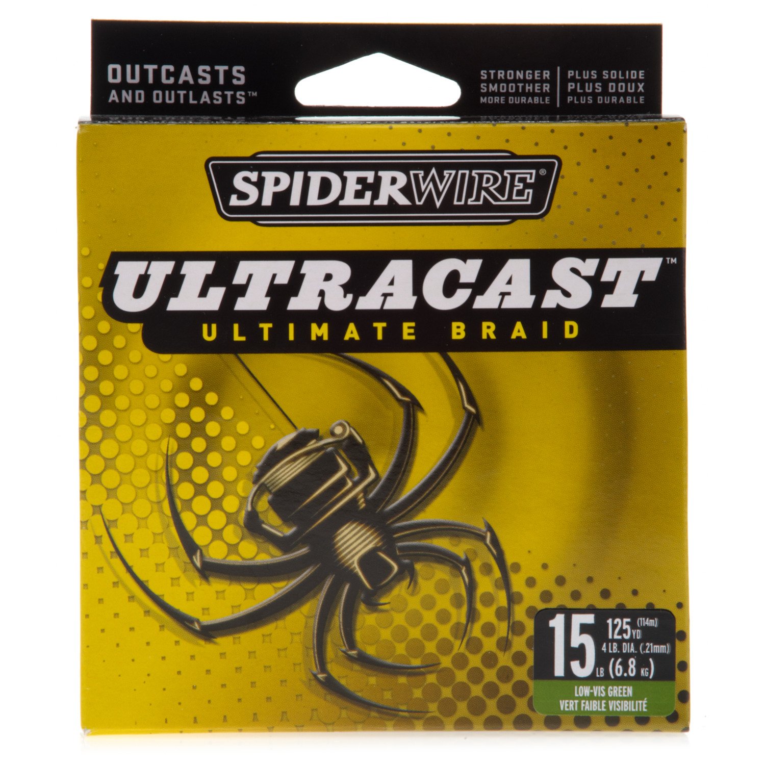 Spiderwire® Ultracast™ 15 lb. - 125 yards Braided Fishing Line
