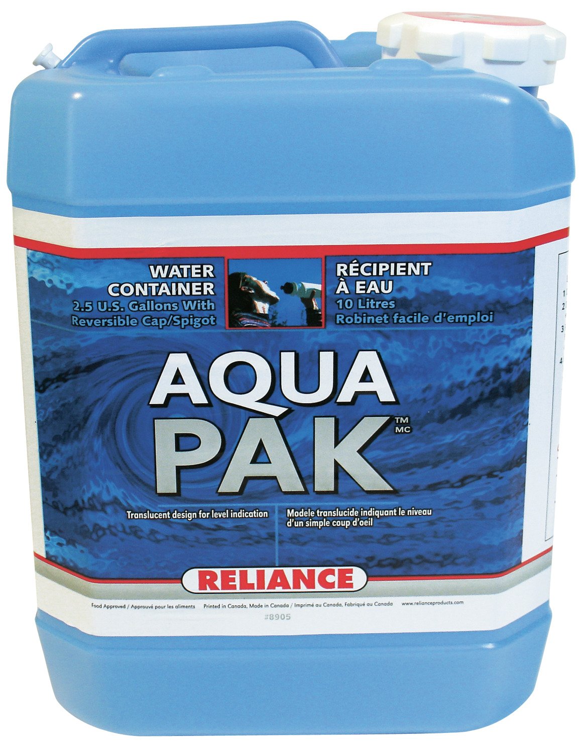 Reliance Aqua-Pak 2.5-Gallon Water Container
