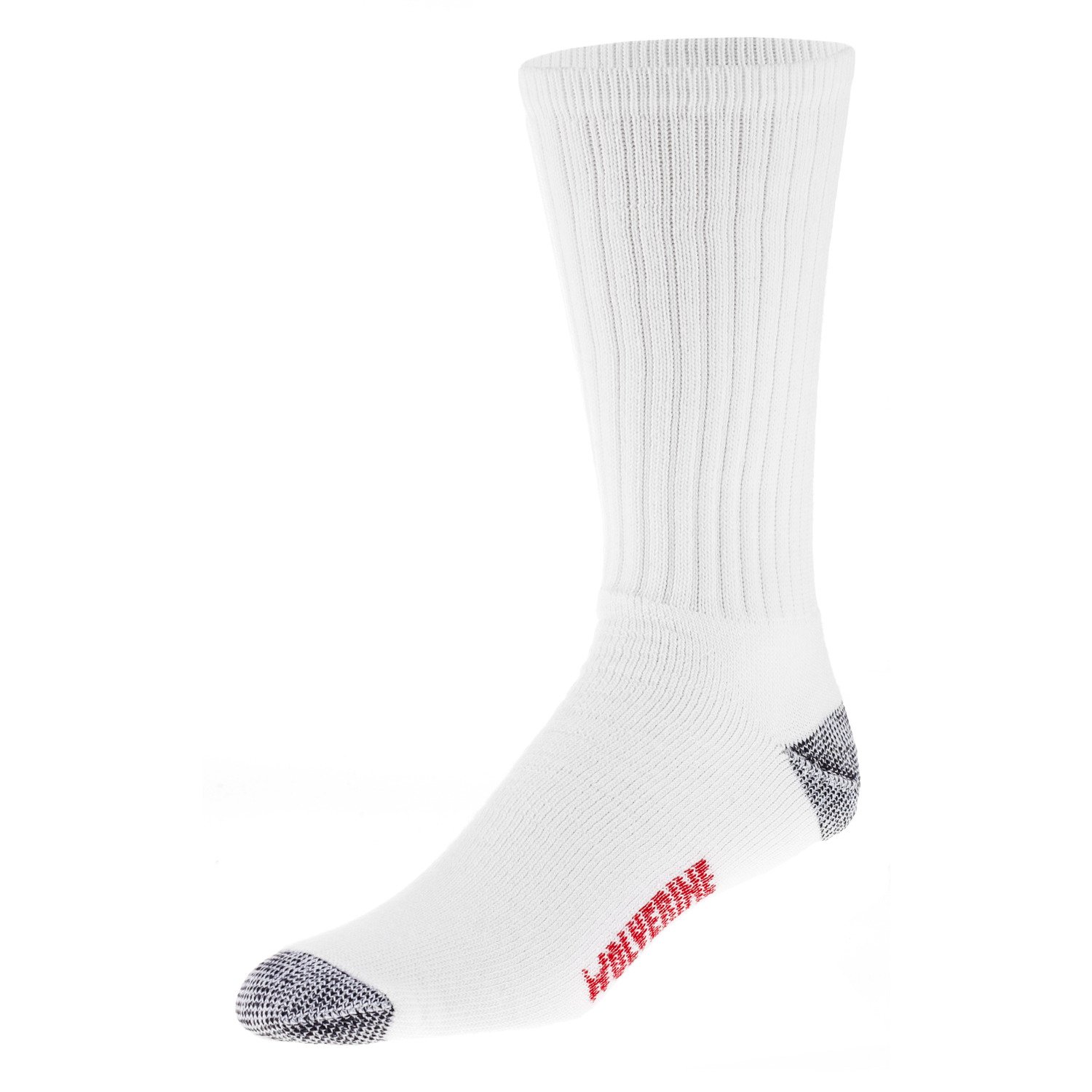 Wolverine Men's Multishox Crew Socks 2-Pack
