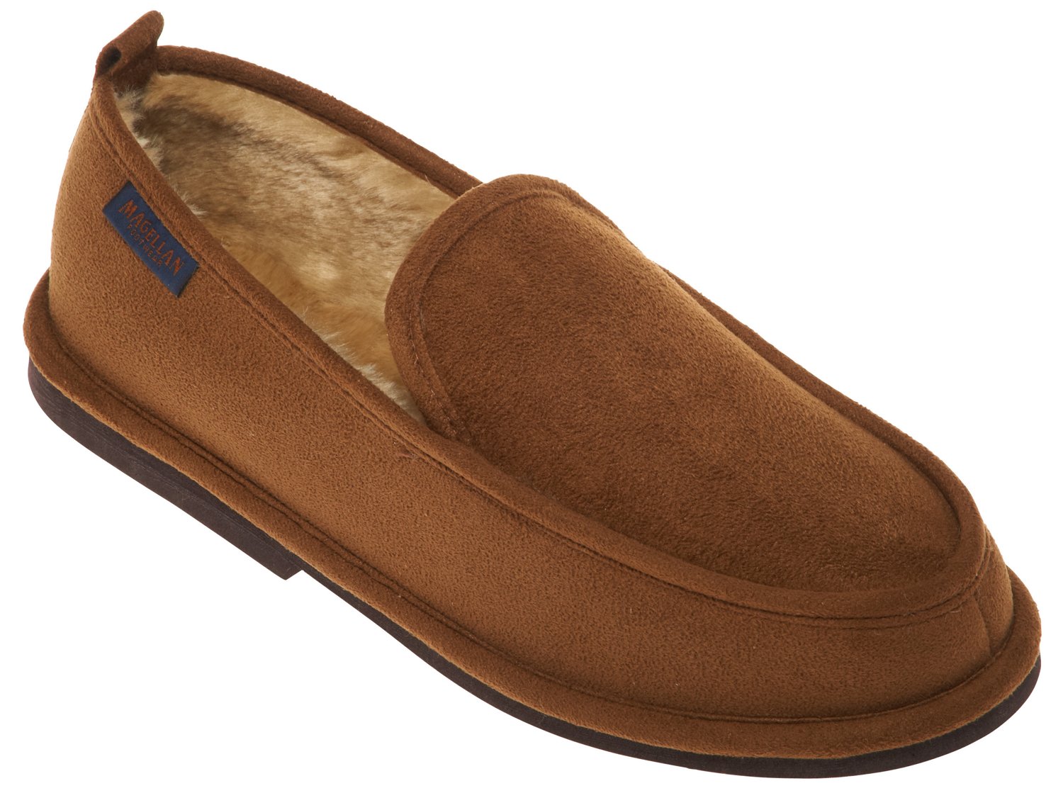 Magellan Outdoors Men's Suede Slip-On Slippers thumbnail