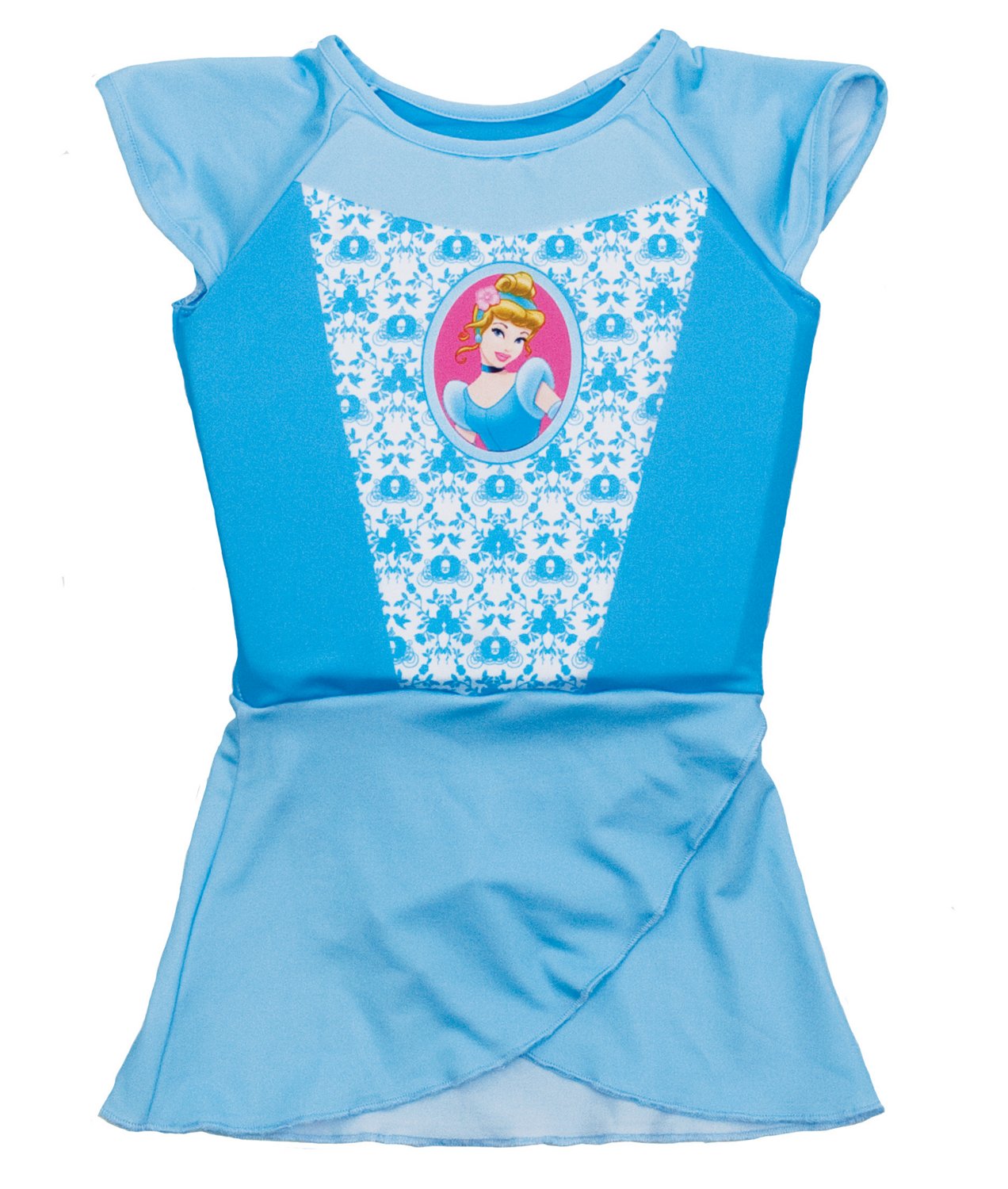 SwimWays Girls' Disney Princess Deluxe Swim Shorty Set