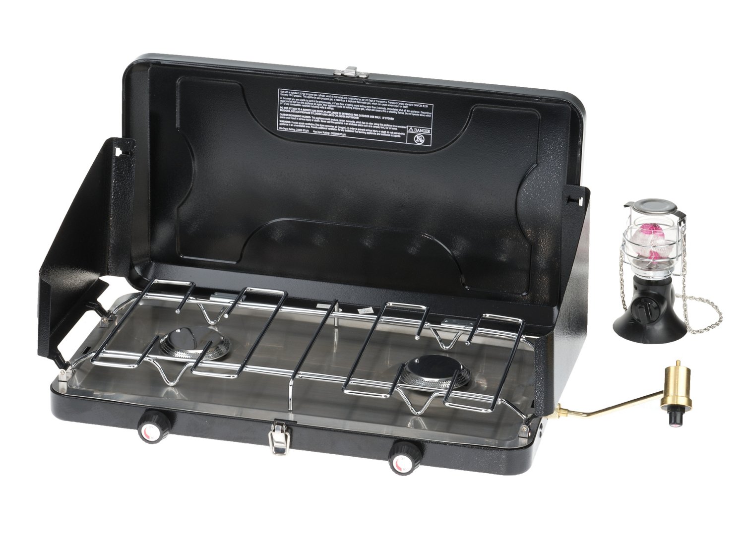 Timber Creek 2-Burner Propane Stove and Lantern Kit