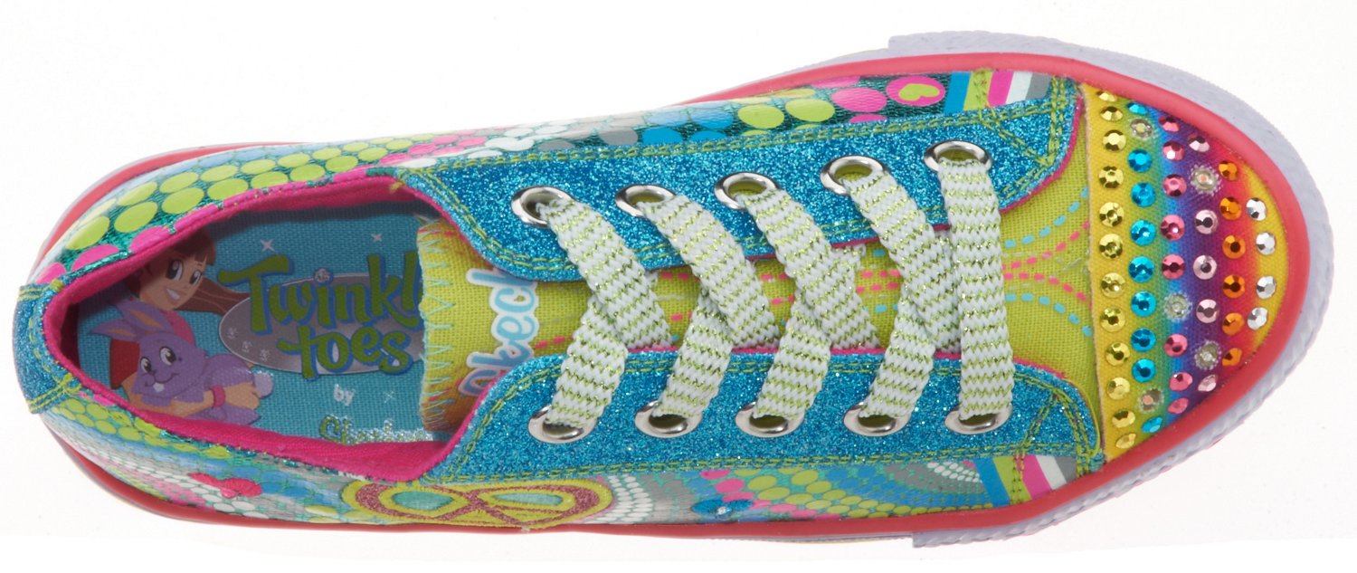 SKECHERS Girls' Heart Sparks Athletic Lifestyle Shoes thumbnail