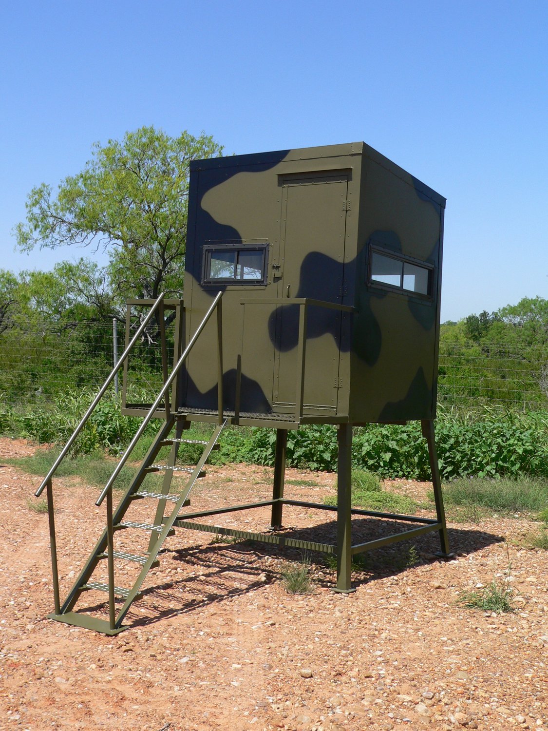 Atascosa Wildlife Supply Corporate Blind Tower Blind