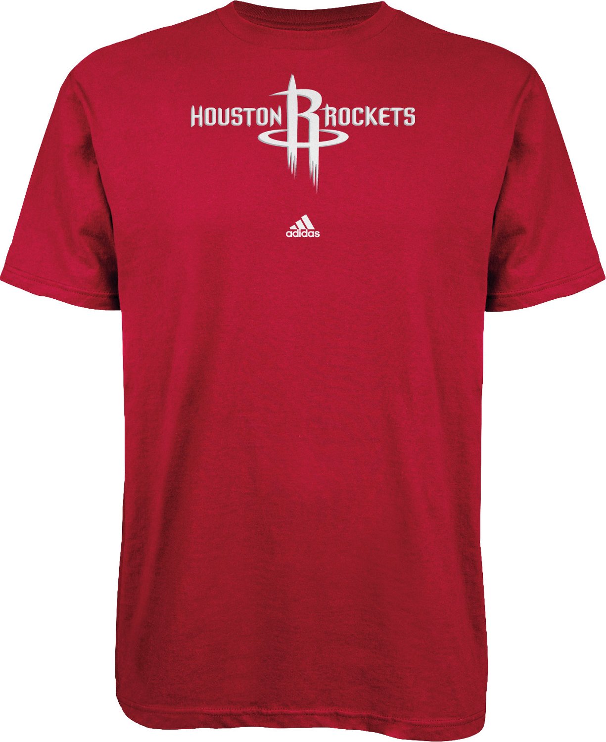 adidas Men's Houston Rockets Primary Logo T-Shirt