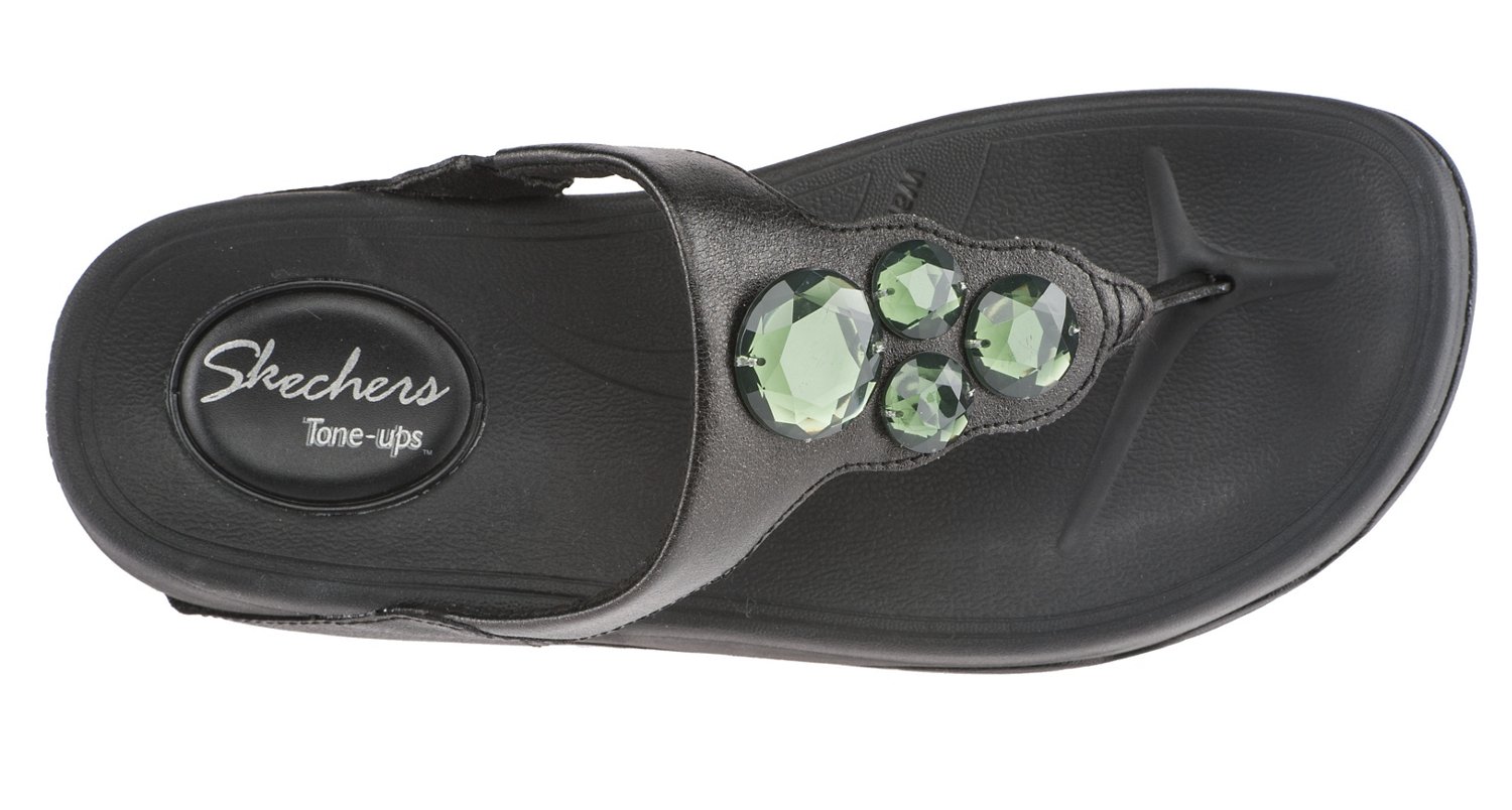 SKECHERS Women's Tone Ups - Count Down Sandals thumbnail