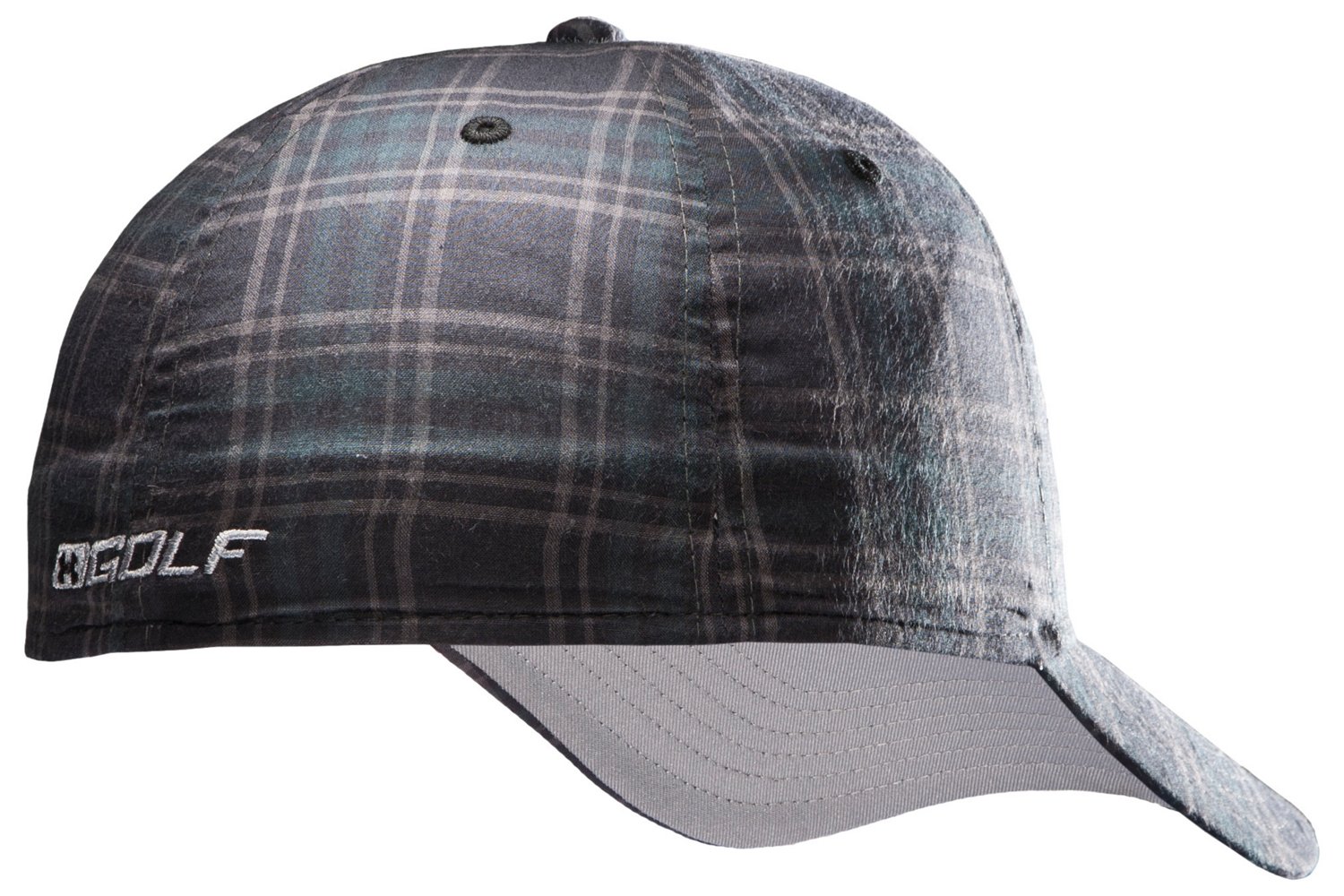 Under Armour® Men's Dance Floor Plaid Stretch Fit Golf Cap thumbnail