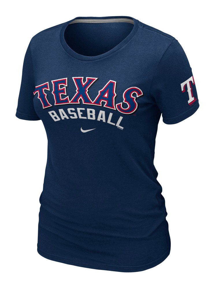 Nike Women's Texas Rangers MLB Practice T-shirt