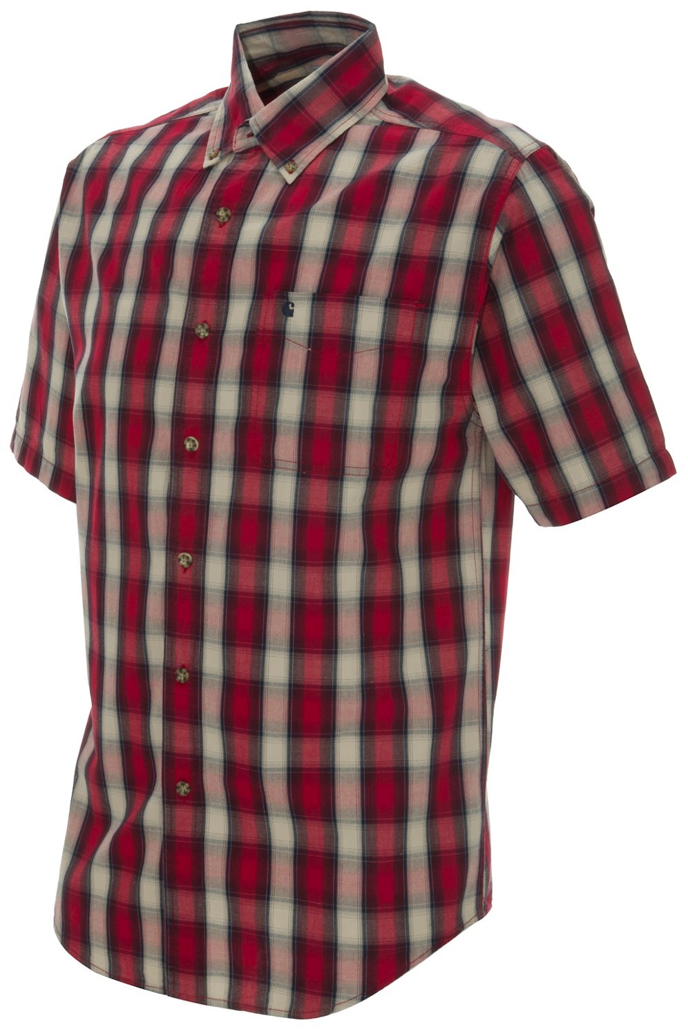 Carhartt Men's Classic Plaid Short Sleeve Shirt