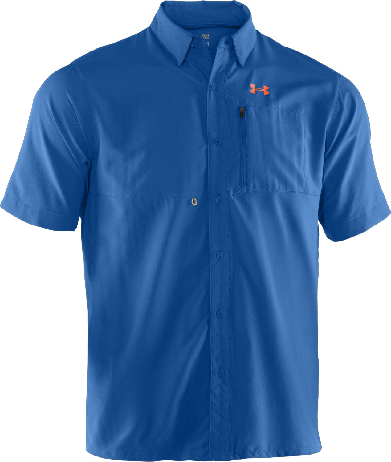 Under Armour® Men's Spinner Short Sleeve Woven Fishing Shirt