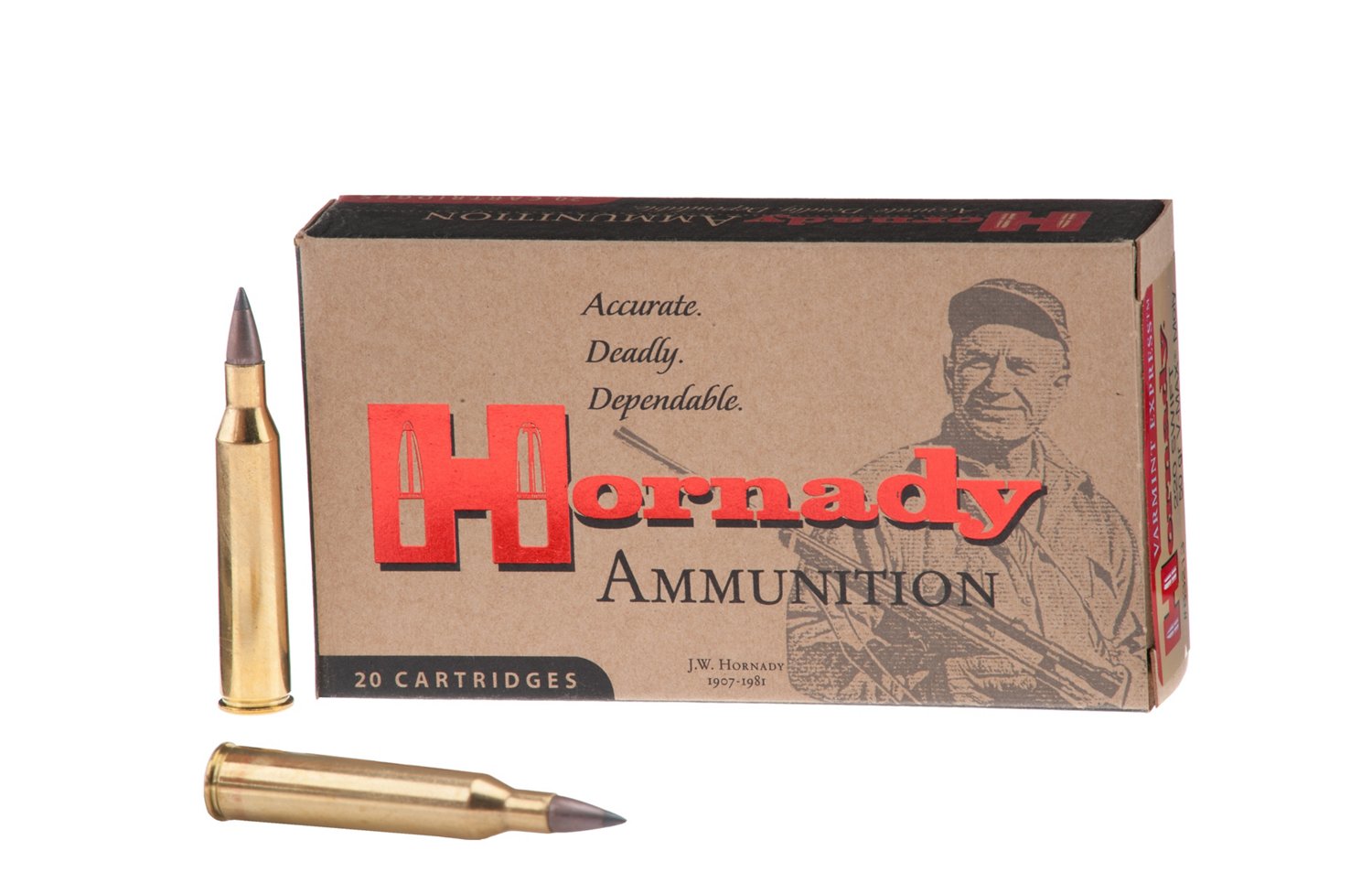 Hornady V-Max Moly .220 Swift 50-Grain Centerfire Rifle Ammunition