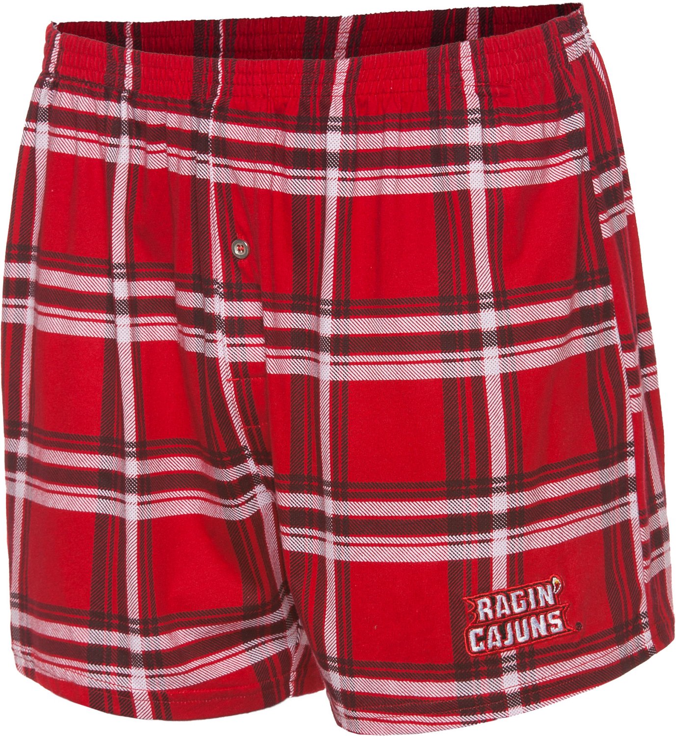 Concepts Sport Men's University of Louisiana at Lafayette Millennium Plaid Boxer