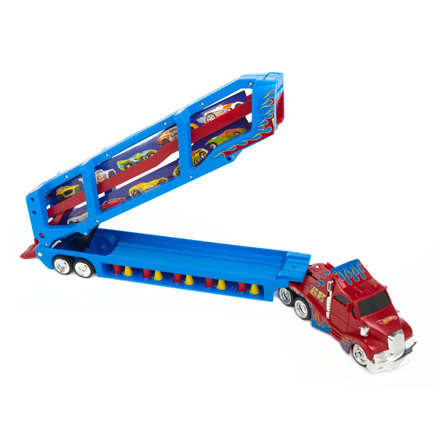 Mattel Hot Wheels Power Drop Transporter Assortment thumbnail
