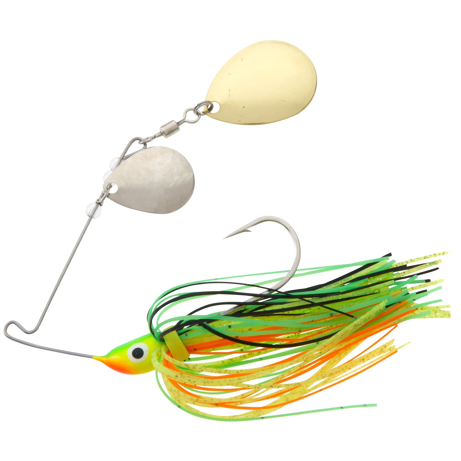 Wahoo Bitty Bite 1/4 oz Double Colorado Blade Spinnerbait