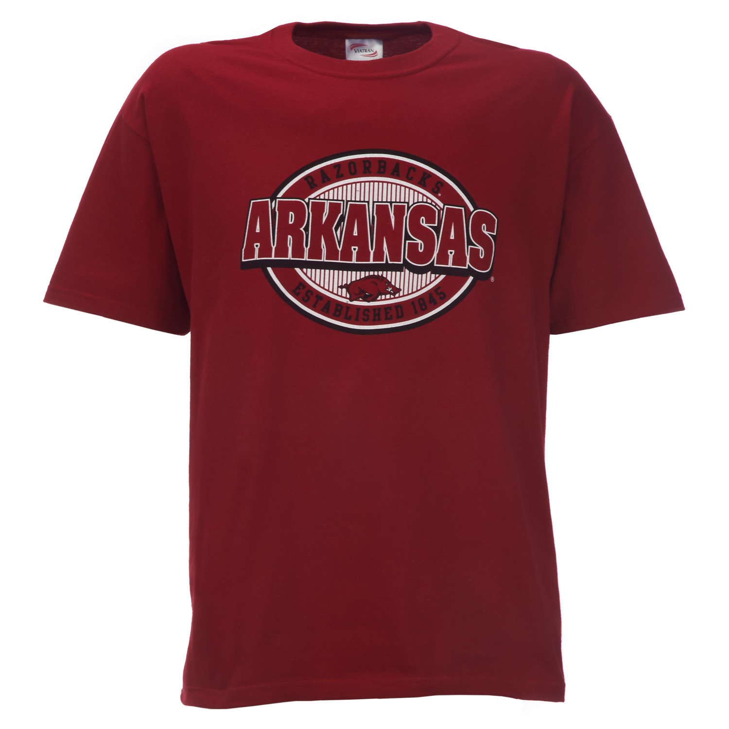 Viatran Adults' University of Arkansas T-shirt