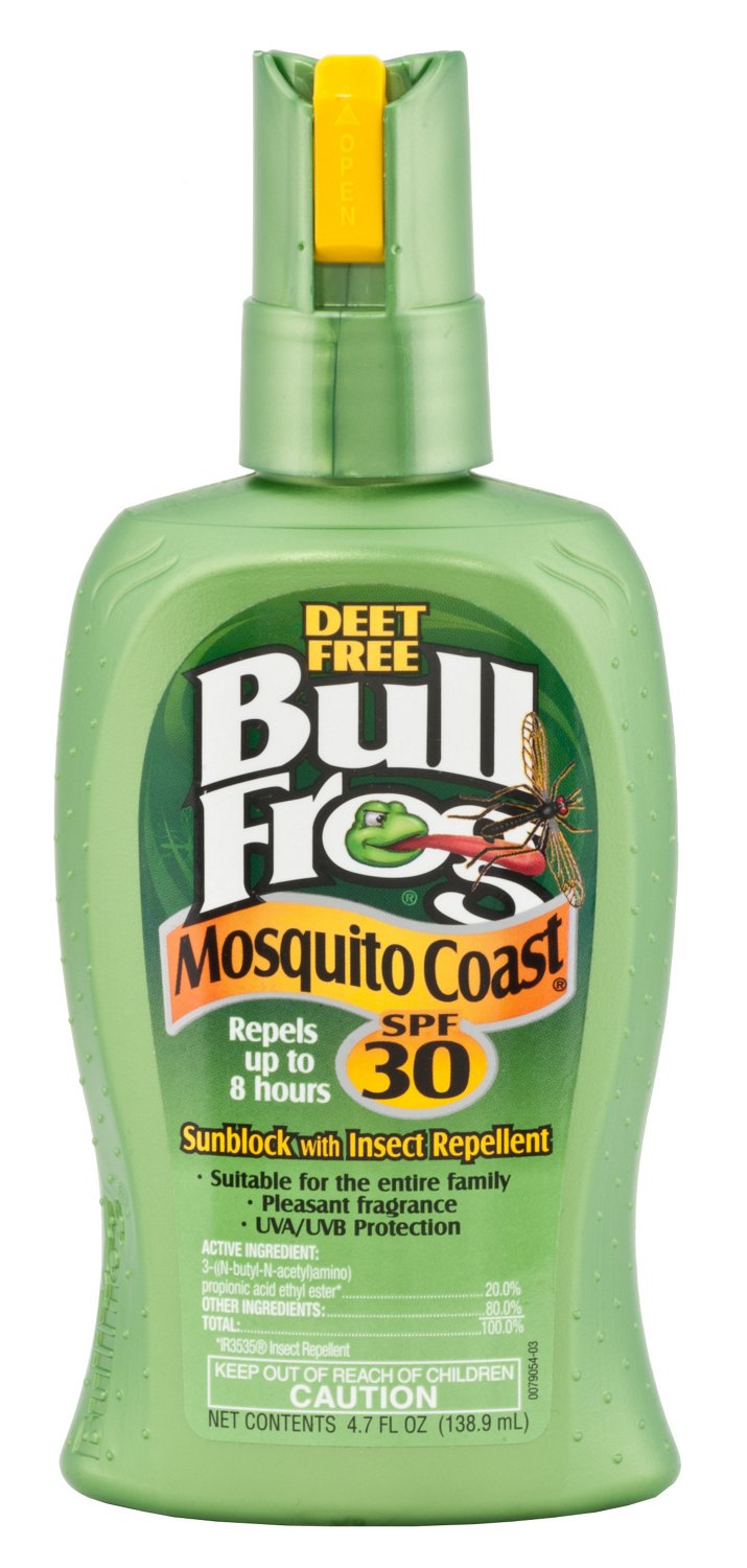 Bullfrog Mosquito Coast SPF 30 Sunblock with Insect Repellent