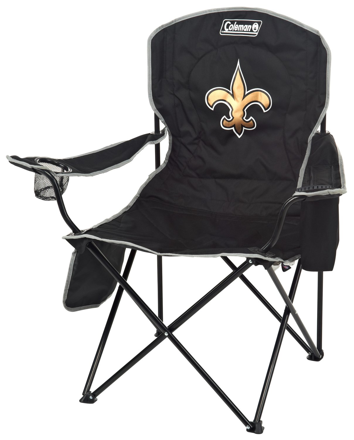 Coleman® New Orleans Saints XL Cooler Quad Chair