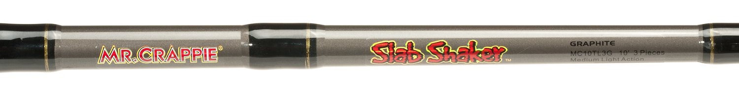 Mr. Crappie® Slab Shaker 10' L Freshwater Telescopic Crappie Pole thumbnail