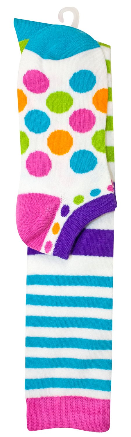 La de Da Women's Knee-High No-Show Socks 2-Pack