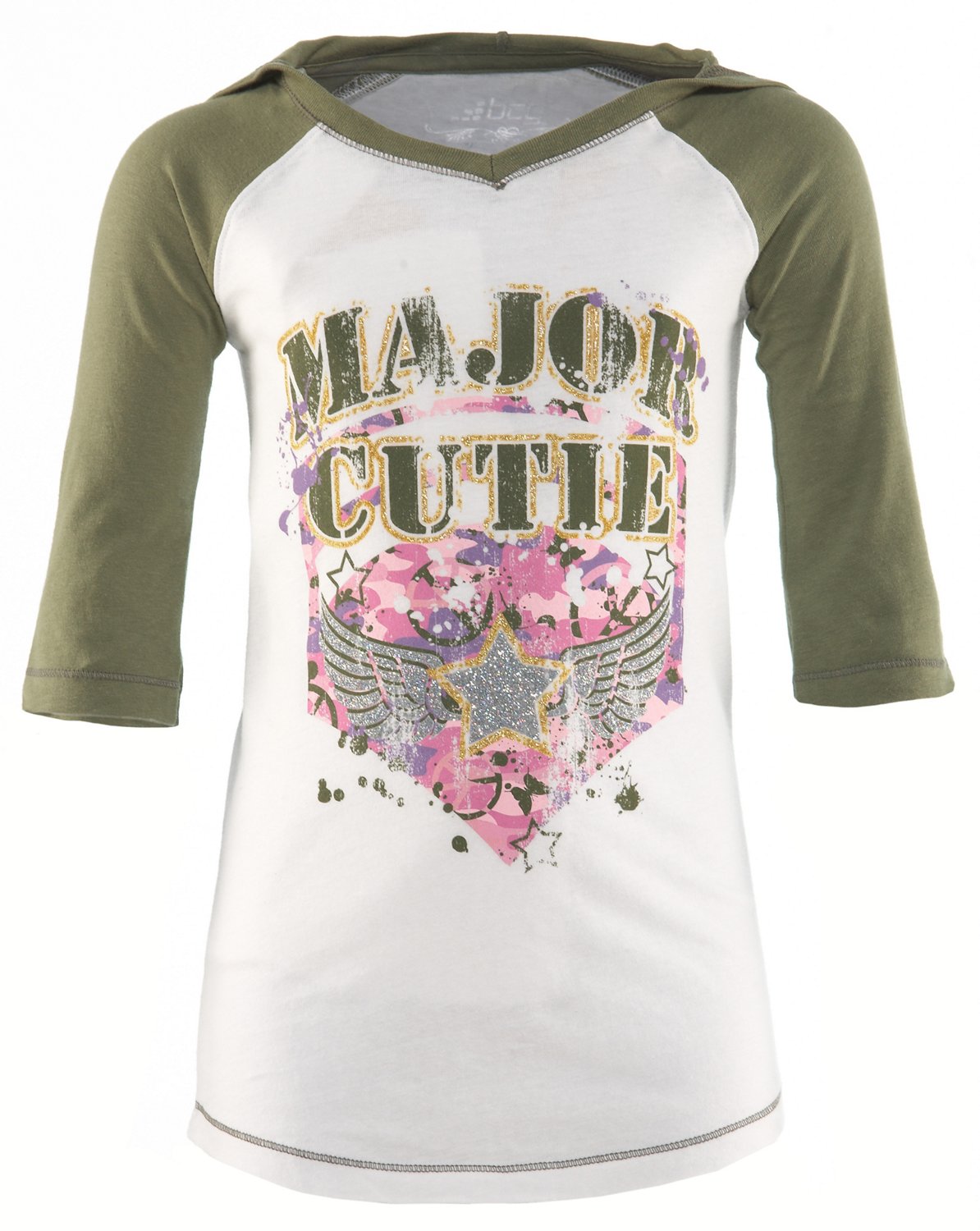 BCG Girls' Raglan Top